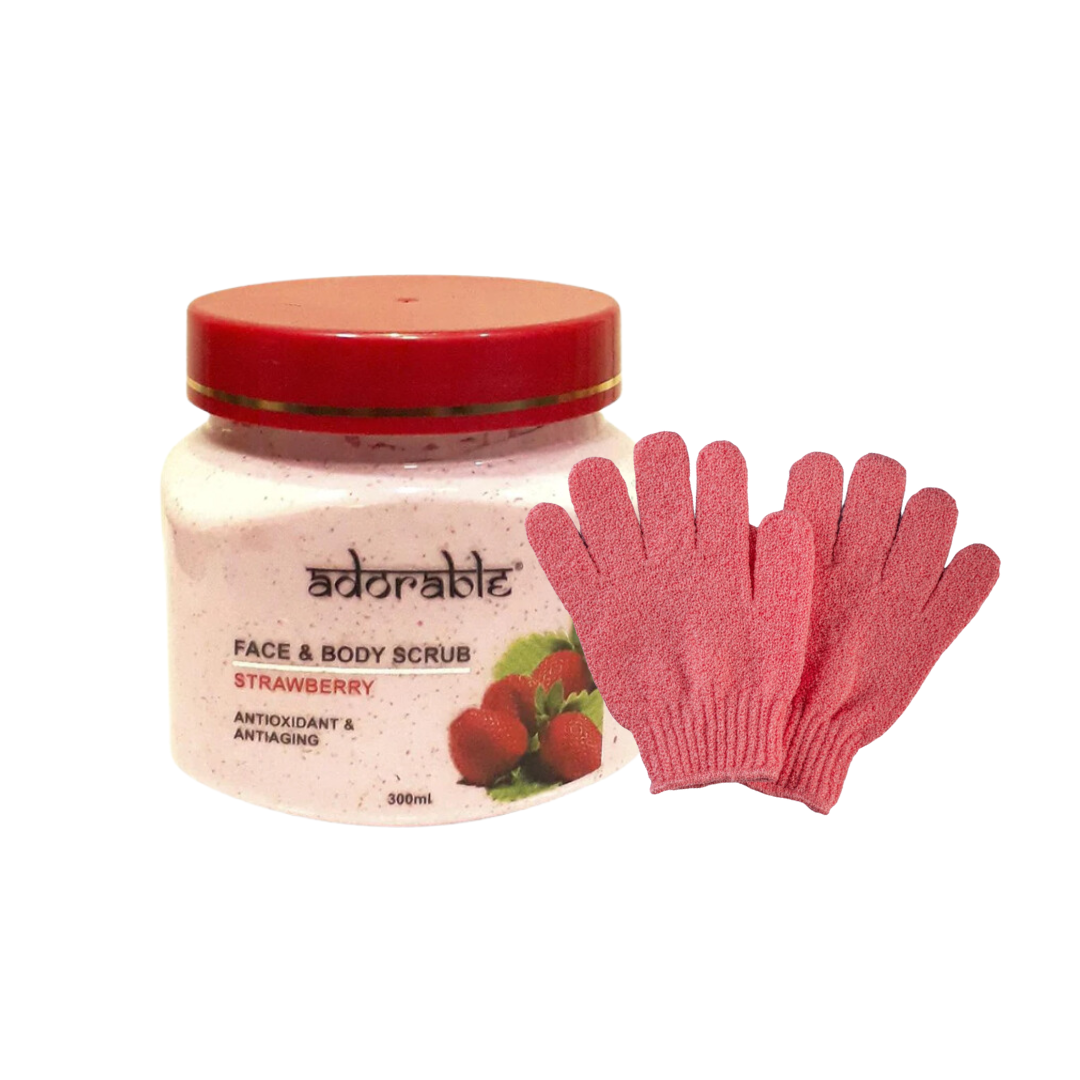 Set exfoliación (exfoliante + pack guantes)