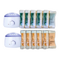 Set 2 ollas pro wax + 500gr cera azul + 500gr cera oro